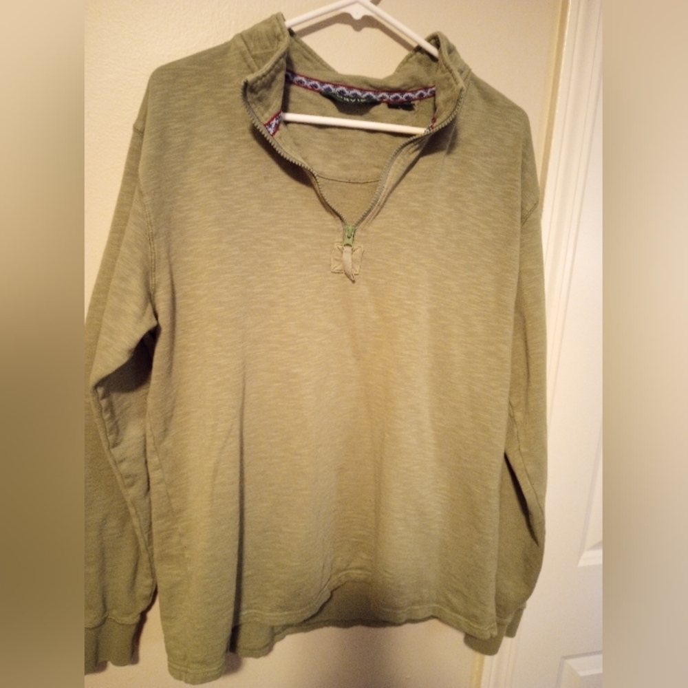 Orvis men's half zip pullover